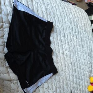 Nike Black and White Sports Shorts